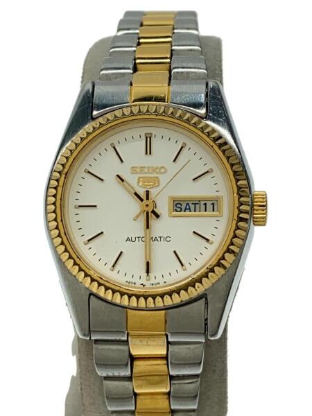 SEIKO(セイコー) / 自動巻腕時計/アナログ/ステンレス/WHT/SLV/4206