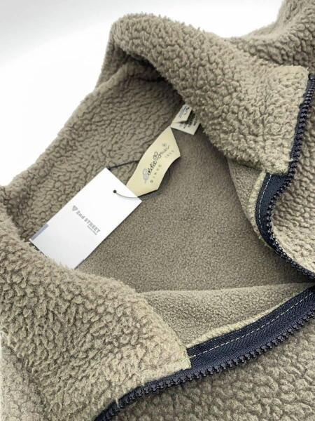 エディバウアー Eddie Bauer 白タグ 90s フリースハーフコート 80〜90 