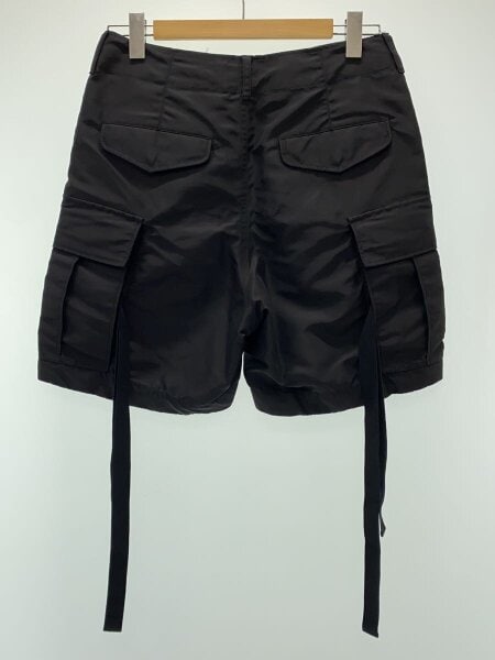 sacai(サカイ) / 24SS/ナイロンテックショーツ/0/ブラック/無地/24
