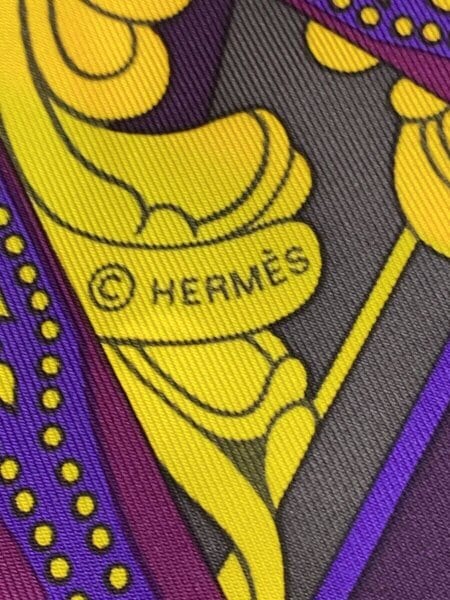 HERMES / カレ90/ベルリンヌ/馬車/スカーフ/シルク/ORN/総柄/レディース// HERMES(エルメス) / カレ90/ベルリンヌ/馬車/スカーフ/シルク/ORN/総柄
