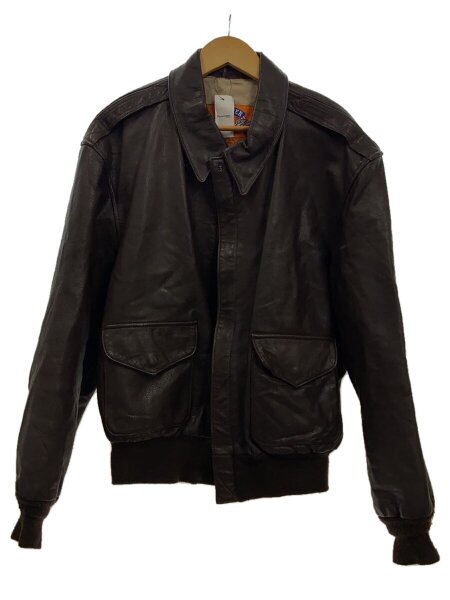 COOPER(クーパー) / レザージャケット・ブルゾン/46/レザー/BRW/無地