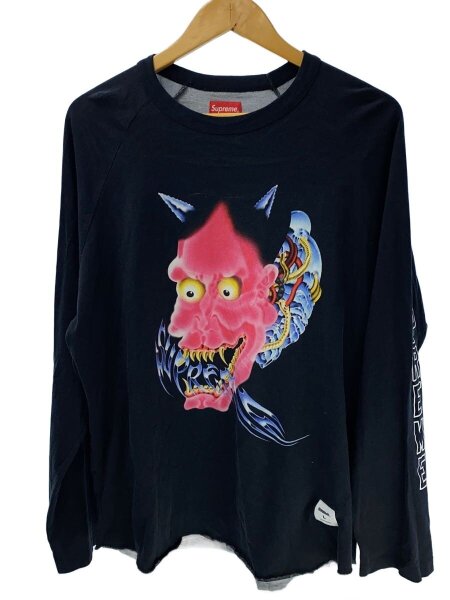 Supreme 22AW Demon Raglan ラグラン ロンT 長袖Tシャツ⁄L⁄コットン 