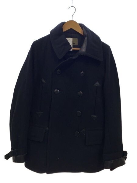 Nigel Cabourn(ナイジェルケーボン) / ピーコート/46/ウール/BLK/無地 