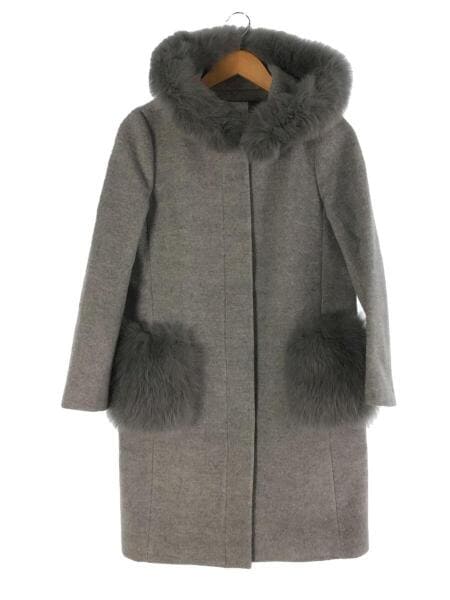 Mystrada(マイストラーダ) / コート/36/ウール/GRY/グレー/灰色/無地