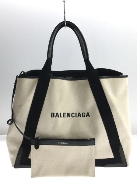 BALENCIAGA(バレンシアガ) / NAVY CABAS M/コットンキャンバス 