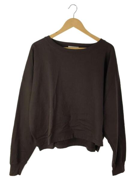 INSCRIRE(アンスクリア) / 長袖Tシャツ/M/コットン/BRW/茶/12SS-BC7 