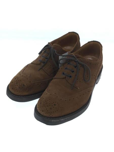 トリッカーズメンズ ウィングチップ ドレスシューズ ブラウン Tricker's(トリッカーズ) / ドレスシューズ/ウイングチップ/UK8.5