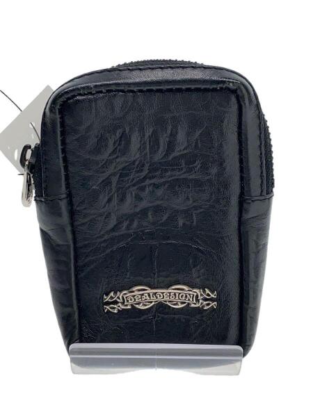 DEAL DESIGN 財布 ブラック レザー 総柄 ディールデザイン 財布