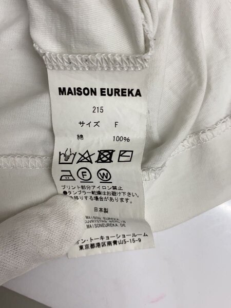 MAISON EUREKA(メゾンエウレカ) / Tシャツ/FREE/コットン/ホワイト 
