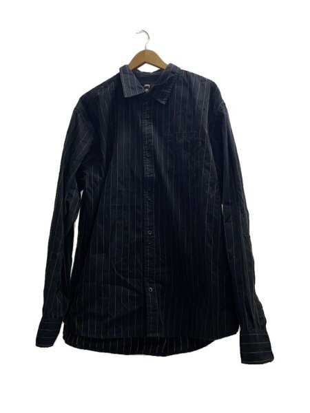Stussy 長袖シャツ XL ブラック XL STUSSY ステューシー フットボール