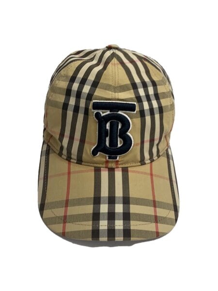 BURBERRY(バーバリー) / キャップ/M/コットン/キャメル/チェック