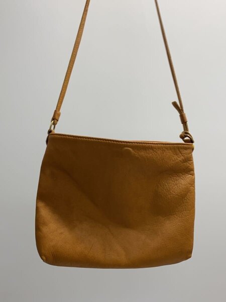 Y'2 LEATHER(ワイツーレザー) / ショルダーバッグ/レザー/キャメル