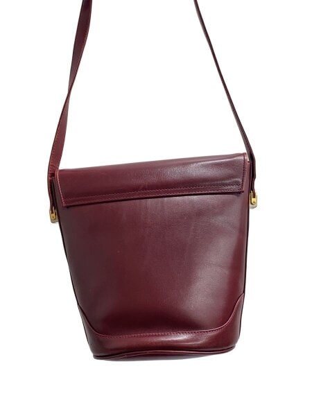 BALLY(バリー) / ショルダーバッグ/レザー/ボルドー/無地 | 中古品の 