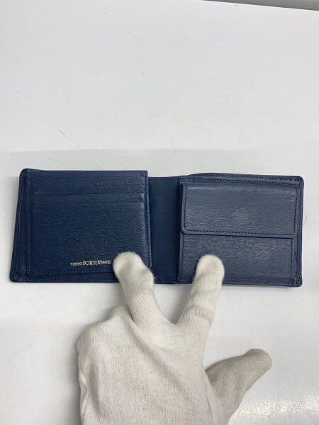 PORTER(ポーター) / CURRENT/2つ折り財布/レザー/ネイビー/メンズ/052