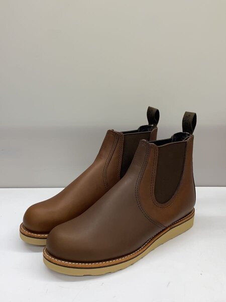 RED WING(レッドウィング) / サイドゴアブーツ/US9.5/ブラウン/レザー 
