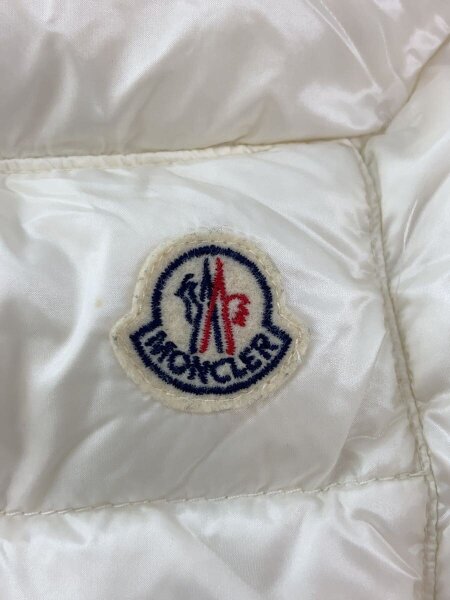 MONCLER(モンクレール) / 寝具/ホワイト/キッズブランケット/シミ有 