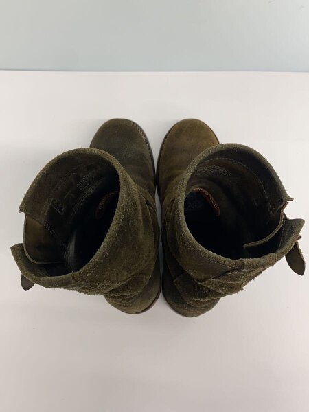 新品未使用　ロストコントロール　スウェードエンジニアブーツ　ターコイズ7 1/2 LOST CONTROL ロストコントロール SUEDE ENGINEER BOOTS