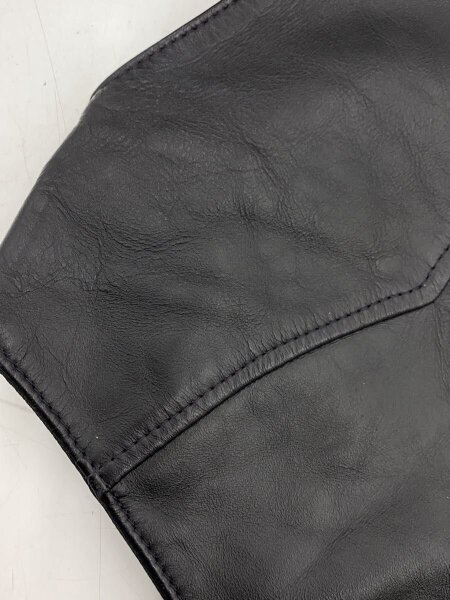 LANGLITZ LEATHERS(ラングリッツレザー) / ベスト/40/レザー/BLK/無地