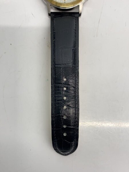 SEIKO(セイコー) / ソーラー腕時計/アナログ/レザー/BLK/BLK/7B52-0AF0 