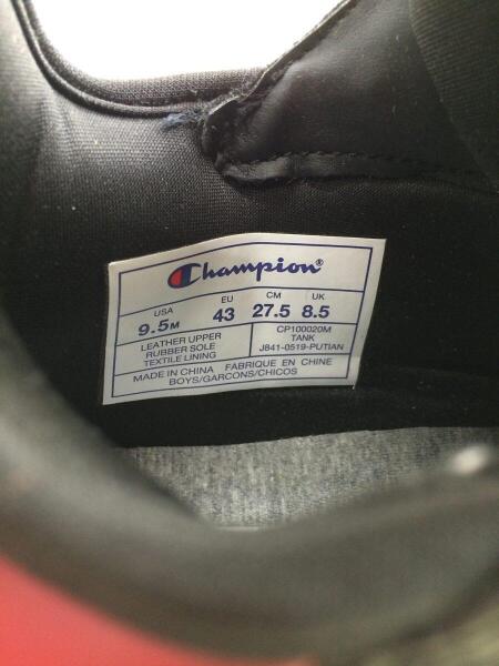 Champion(チャンピオン) / TANK/BLACK MULTI/CP100020M/ハイカット 
