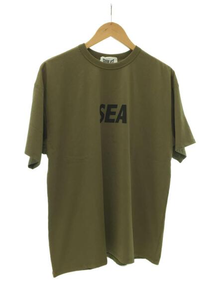WIND AND SEA(ウィンダンシー) / Tシャツ/M/コットン/カーキ/WDS-EVR 