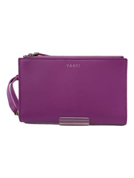 YAHKI(ヤーキ) / 長財布/レザー/パープル | 中古品の販売・通販なら 