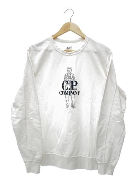 長袖カットソー128 CPカンパニー C.P. COMPANYスウェット DIAGONAL RAISED FLEECE LENS SWEATSHIRT