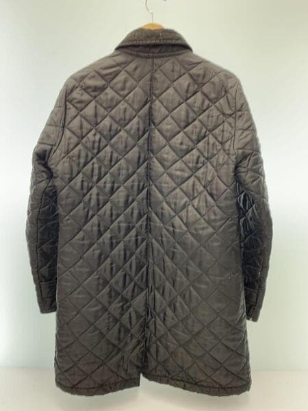 PS Paul Smith × LAVENHAM / キルティングコート/L/ポリエステル/KHK/PP-37988 LAVENHAM(ラヴェンハム) / コート/L/ポリエステル/BLK/PP-37988 | 古着