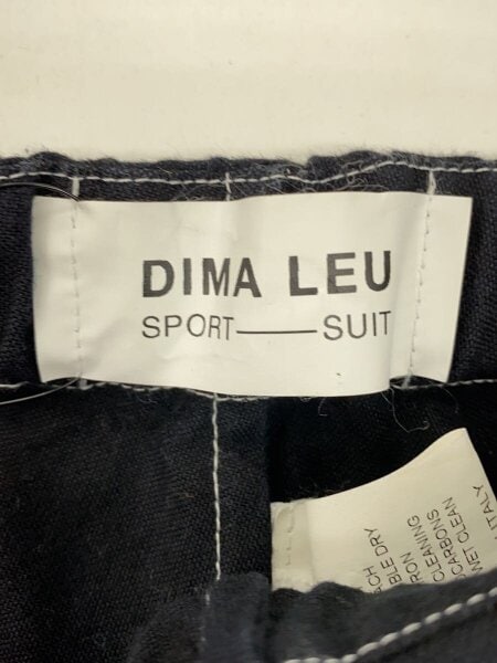 DIMA LEU/ボトム/L/ポリエステル/BLK SUGAR CANE◇ボトム⁄30⁄デニム⁄IDG⁄無地⁄1955Z Mサイズ