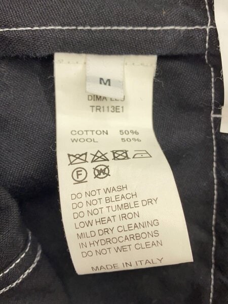 DIMA LEU/ボトム/L/ポリエステル/BLK SUGAR CANE◇ボトム⁄30⁄デニム⁄IDG⁄無地⁄1955Z Mサイズ