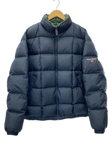 POLO SPORT ネイビー ダウンジャケット L 希少ポロスポーツ ダウン