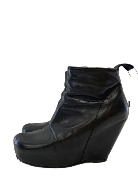 Rick Owens(リックオウエンス) / ショートブーツ/41/BLK/レザー 