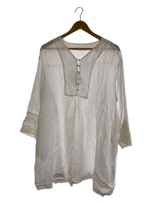 nest Robe(ネストローブ) / 21SS/リネン近江晒しラッフル袖2way