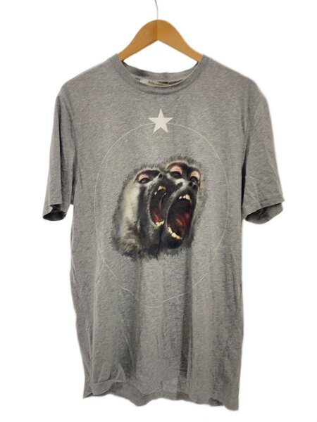 GIVENCHY(ジバンシィ) / Monkey Brothers/Tシャツ/M/コットン/GRY/16Y 