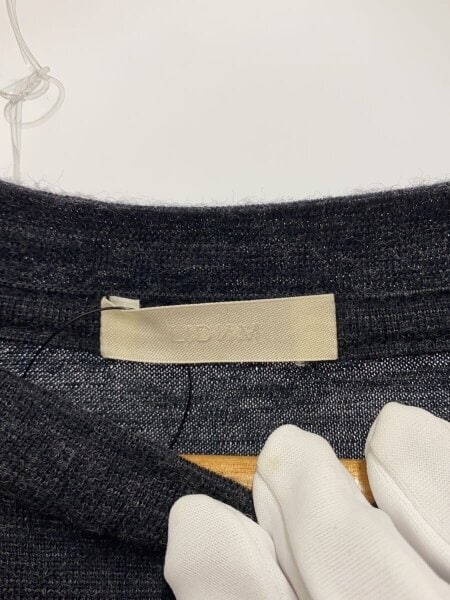 LIDNM(リドム) / 24AW/MILLED NZ MERINO WOOL L/S/ニット(薄手)/L 