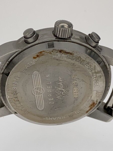 ZEPPELIN(ツェッペリン) / クォーツ腕時計/アナログ/--/BLK/SLV/7680