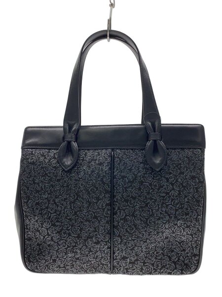 印傳屋(INDEN-YA)(インデンヤ) / トートバッグ/--/BLK/花柄// | 中古品 