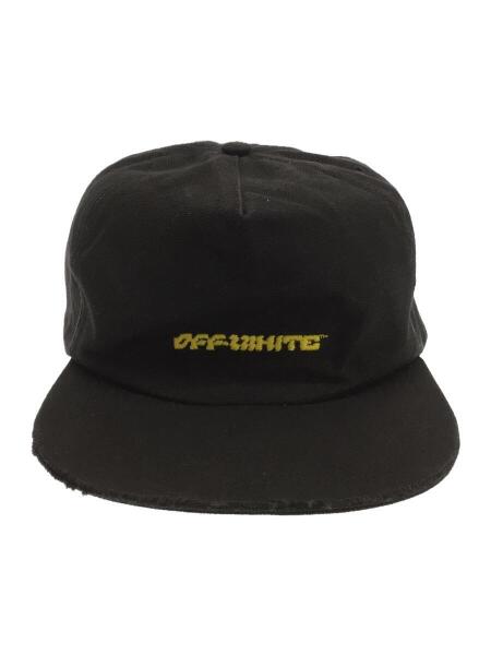 OFF-WHITE(オフホワイト) / キャップ/--/コットン/BLK/ロゴ刺繍 
