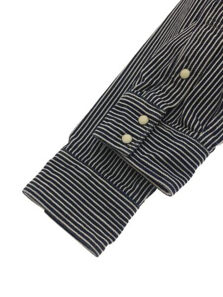 IRON HEART ストライプ 長袖シャツ Lサイズ IRON HEART ストライプ 長袖シャツ XL