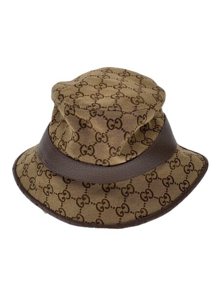 GUCCI(グッチ) / バケットハット/M/キャンバス/BEG/レディース GUCCI(グッチ) / バケットハット/M/キャンバス/BEG/レディース