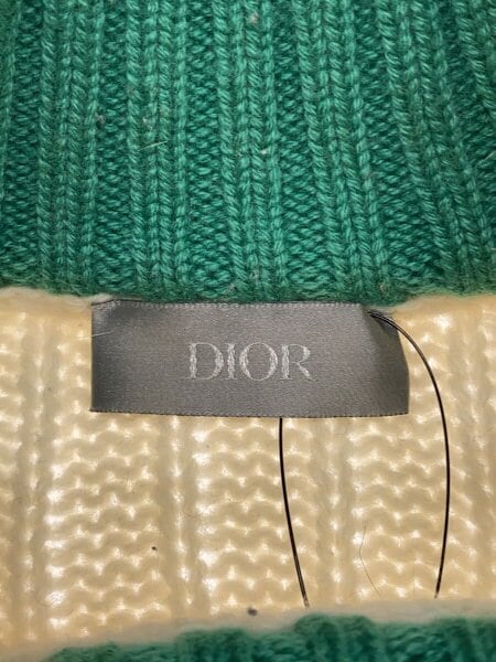 Christian Dior / ニット・セーター(厚手)/M/ウール/CRM/143M635AT275 Christian Dior(クリスチャンディオール) / ニット・セーター(厚手)/L