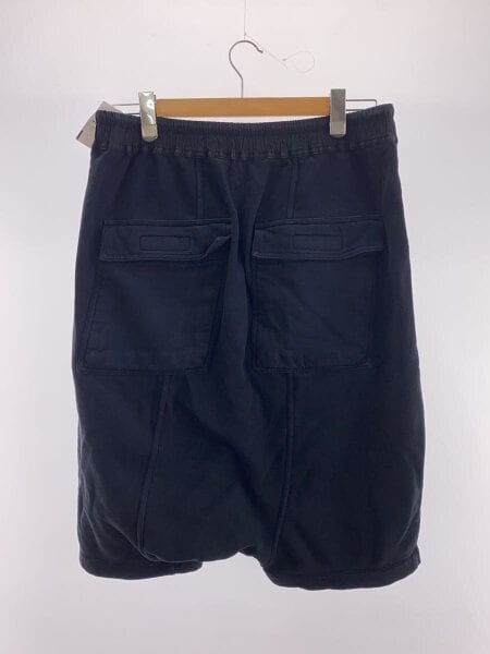RICK OWENS DRKSHDW / ショートパンツ/S/コットン/BLK/DU17F2380-F RICK OWENS DRKSHDW(リックオウエンスダークシャドウ) / ショート