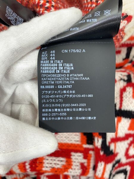 PRADA(プラダ) / 22AW/モックネックニット・セーター(厚手)/46/ウール 