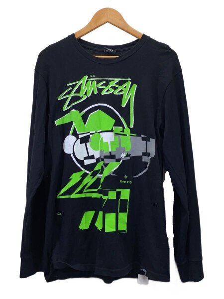 STUSSY(ステューシー) / ×FPAR/長袖Tシャツ/M/コットン/BLK | 古着の 