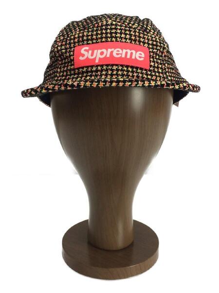 Supreme(シュプリーム) / BOUCLE HOUNDSTOOTH CAMP CAP/17AW/新品 