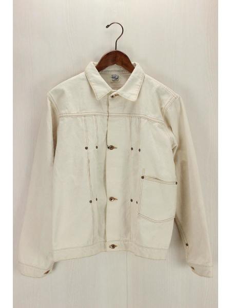 orslow◆ジャケット/O/コットン/IVO orSlow オアスロウ オックスフォード ブラウンカバーオール 50年代