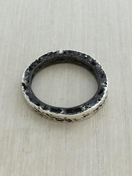 e.m.(イーエム) / noir/デザインリング/SILVER/13号/シルバー | 中古品 