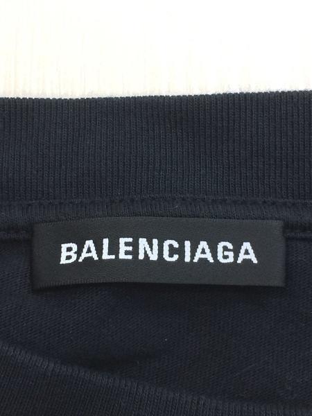 BALENCIAGA(バレンシアガ) / 18SS/KNOWLEDGE/COMMITMENT/胸ロゴ/バック 