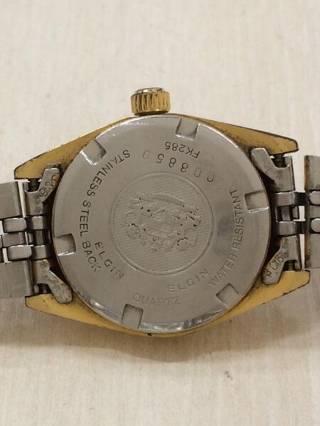 ELGIN(エルジン) / DELUXE/クォーツ腕時計/アナログ/ステンレス 