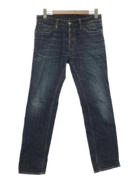 DSQUARED2(ディースクエアード) / ダメージ加工ストレートデニム/48(M 